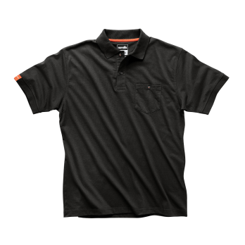 Polo noir Eco Worker - Taille XXXL