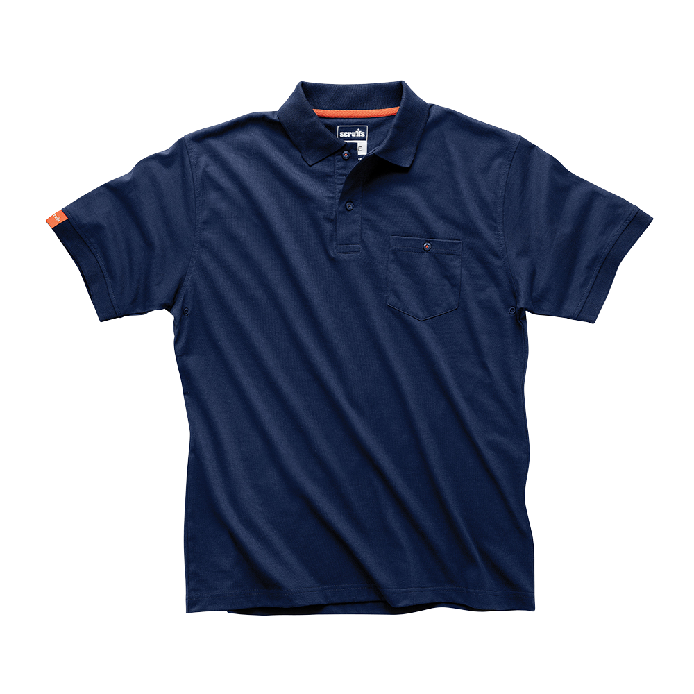 Polo bleu marine Eco Worker - Taille S