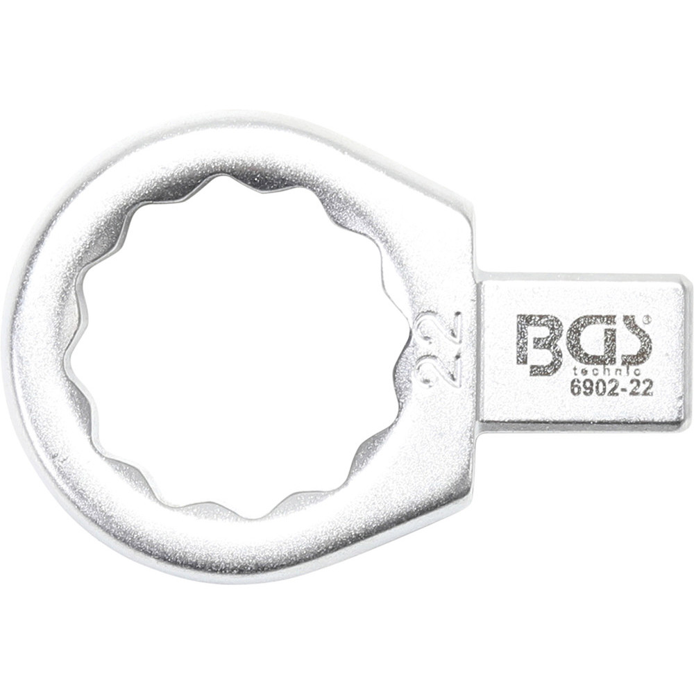 Clé annulaire - 22 mm - Empreinte 9 x 12 mm Clé annulaire - 22 mm - Empreinte 9 x 12 mm