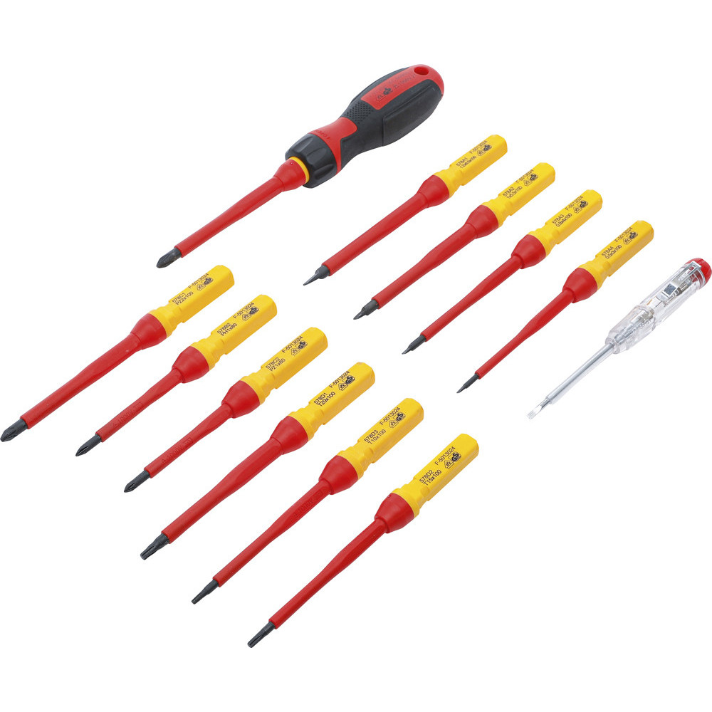 BGS Tournevis avec poignée en T Profil en T (pour Torx) avec perçage frontal T10 - T50 9 pièces