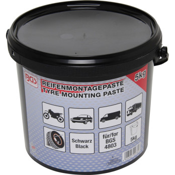 Graisse crême de montage de pneus - noire - 5 kg