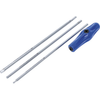 Jeu de tournevis de spéclial - Profil T (pour Torx) - six pans intérieurs - 4 pièces