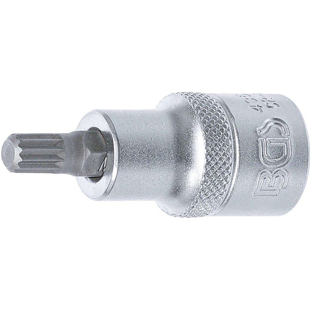 Douille-embout XZN (dentures Multiples) 6mm - Longueur 37mm, Entraînement 1/4" - Marque TOOLCRAFT
