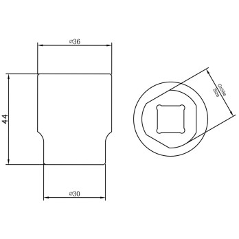 Jeu de douilles pour pompes Bosch VE