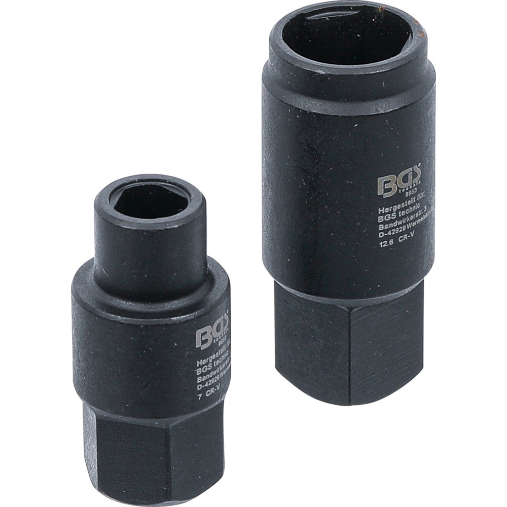 Douilles pour pompes à injection Bosch - 3 pans - 7 et 12