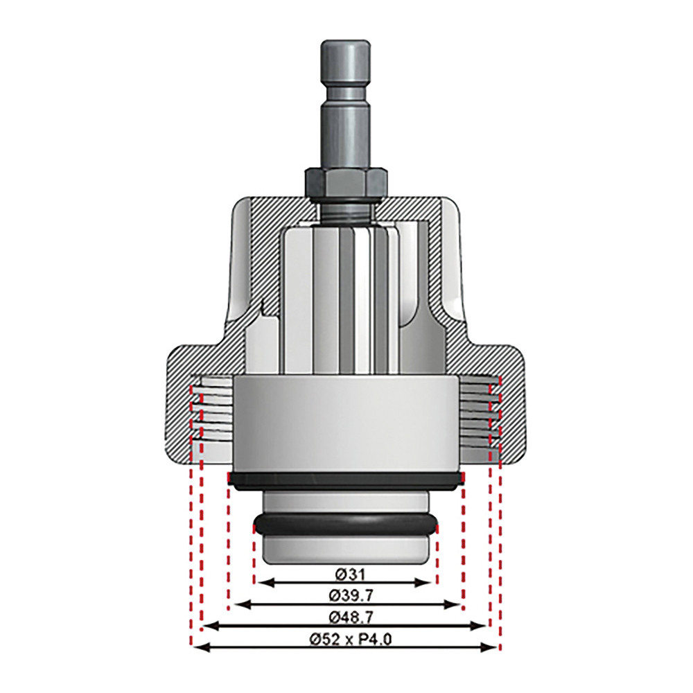 Adaptateur no 10 pour art. 8027