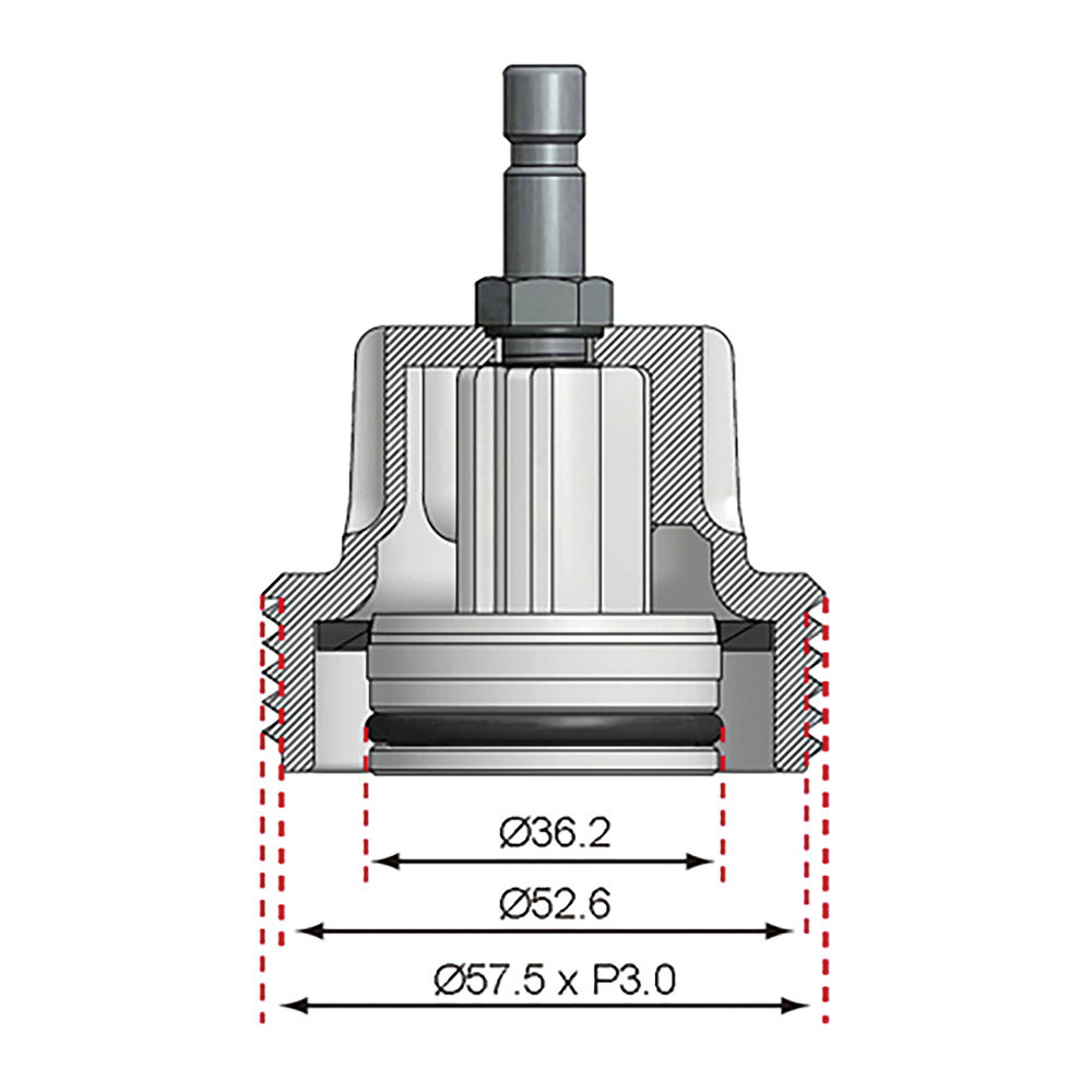 Adaptateur no 8 pour art. 8027