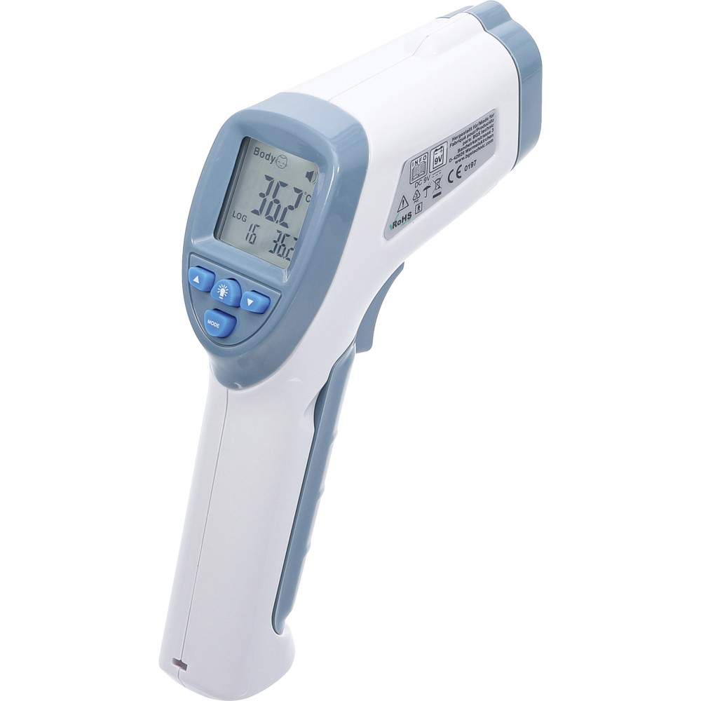 Thermomètre laser numérique - -50 °C à +500 °C