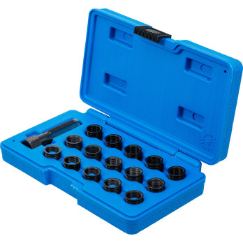 Kit de réparation pour filet de bougie - M14 x 1,25 mm - 16 pièces