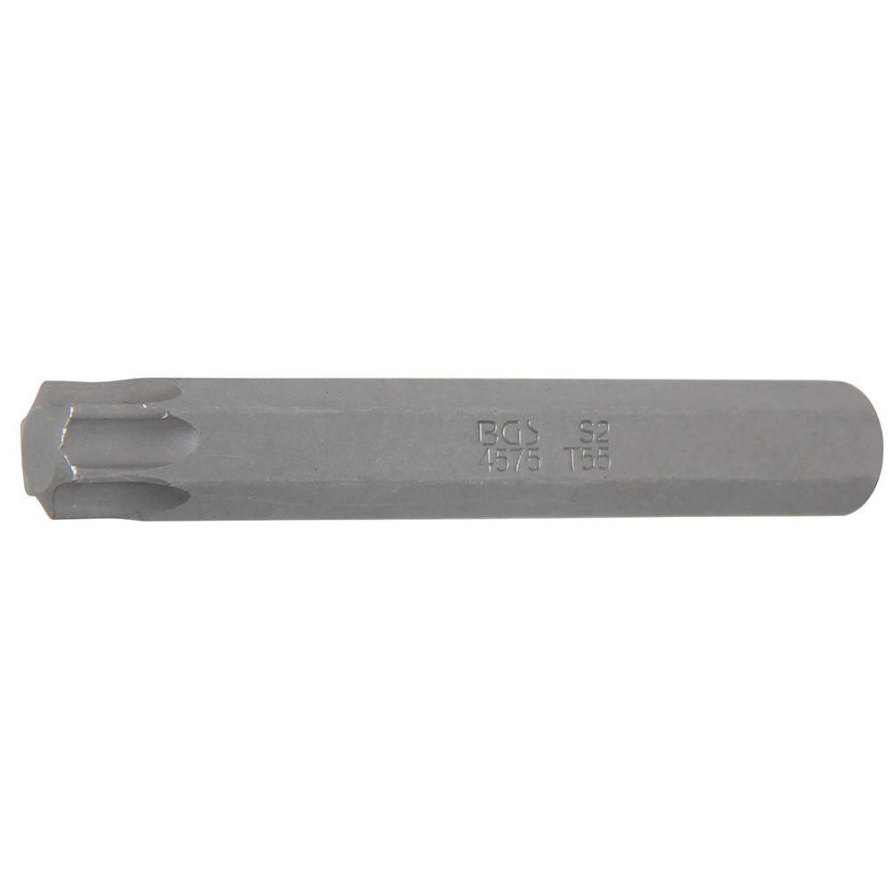 Embout - longueur 75 mm - 10 mm (3/8") - profil T (pour Torx) T50