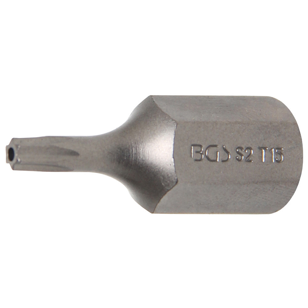 Embout - 10 mm (3/8") - profil T (pour Torx) avec perçage T15