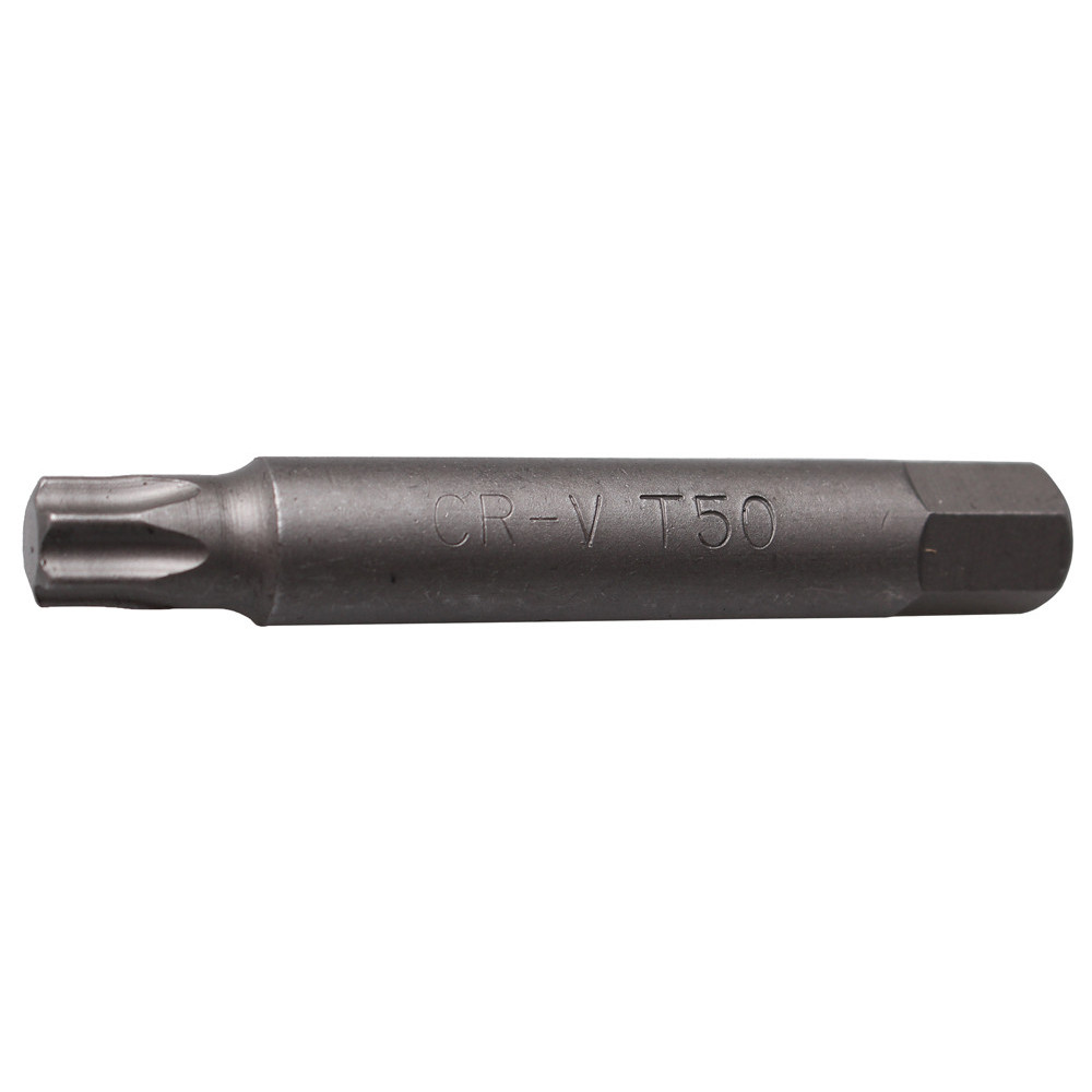 Embout avec tige ronde - 10 mm (3/8") - profil T (pour Torx) T40