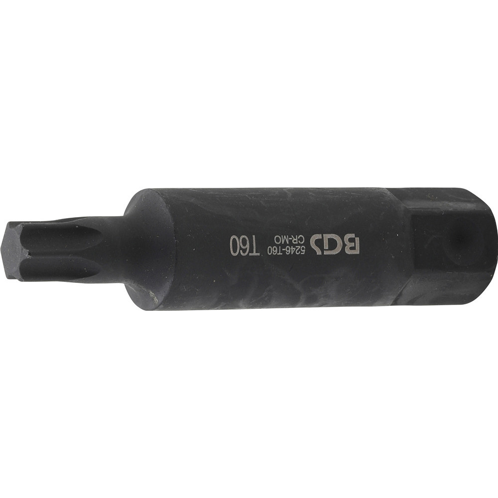 Embout - longueur 100 mm - 22 mm - profil T (pour Torx) T60