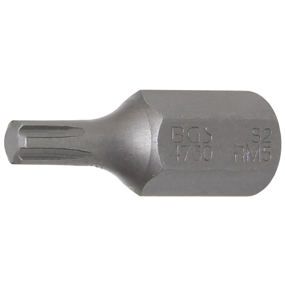 Embout - 10 mm (3/8") - profil cannelé (pour RIBE) M5