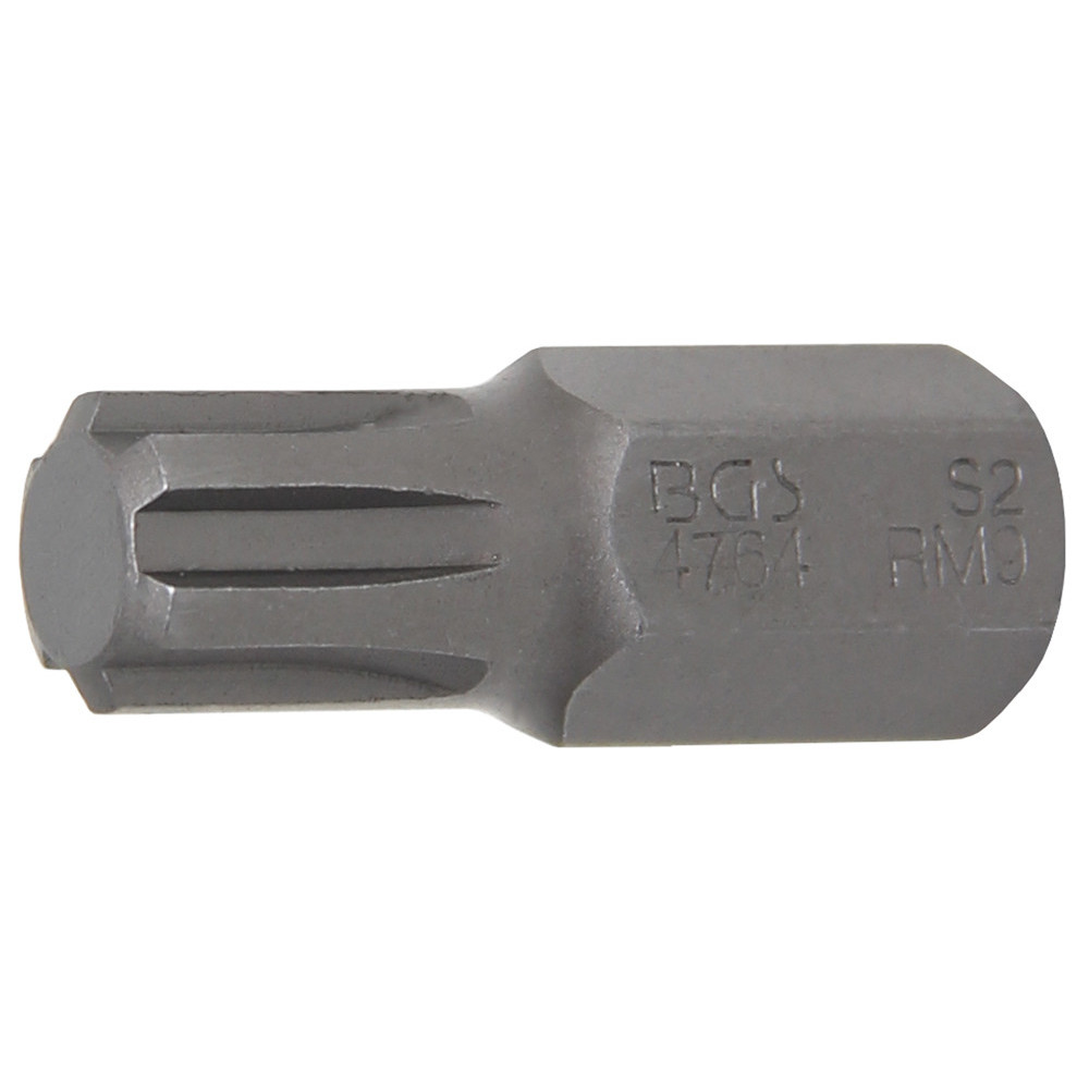Embout - 10 mm (3/8") - profil cannelé (pour RIBE) M9