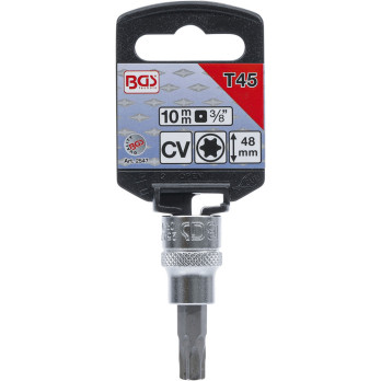 Douille à embouts - 10 mm (3/8") - profil T (pour Torx) T45