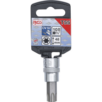 Douille à embouts - 10 mm (3/8") - profil T (pour Torx) T55
