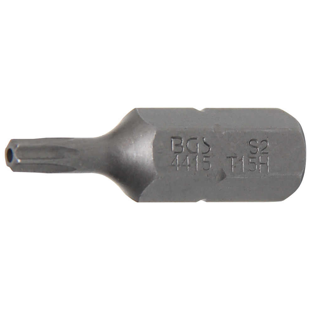 Embout - 8 mm (5/16") - profil T (pour Torx) avec perçage T15