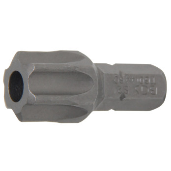 Embout - longueur 30 mm - 8 mm (5/16") - profil T (pour Torx) avec perçage T60