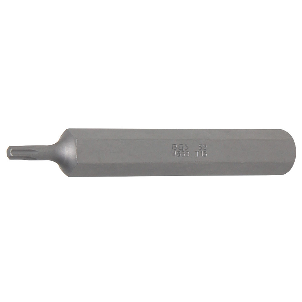 Embout - longueur 75 mm - 10 mm (3/8") - profil T (pour Torx) T15