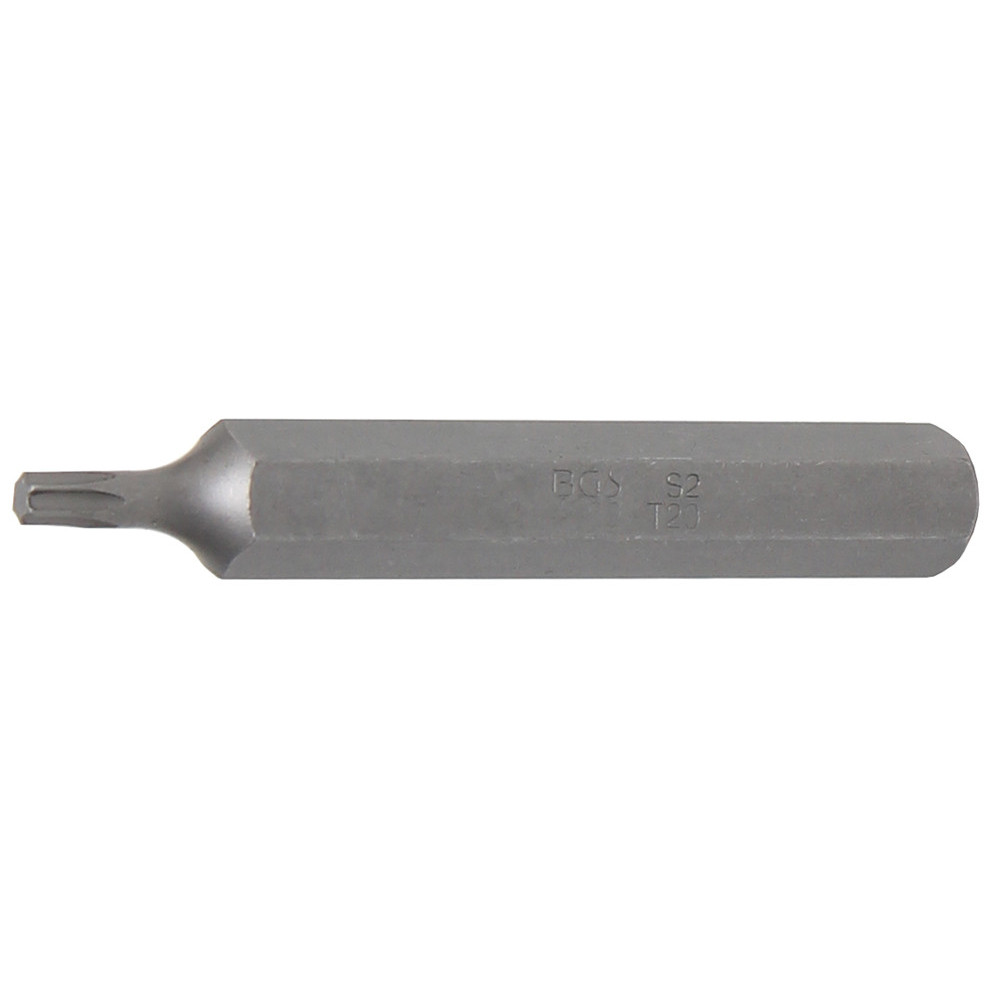 Embout - longueur 75 mm - 10 mm (3/8") - profil T (pour Torx) T20