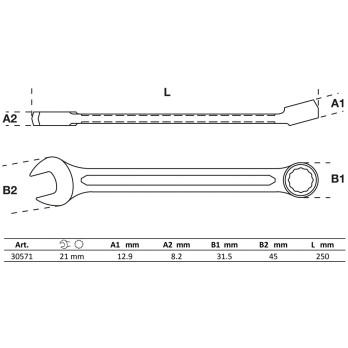 3 mm (1/4")