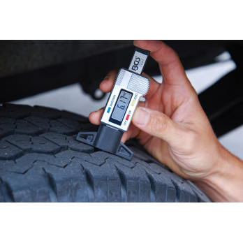 Pied de profondeur numérique pour profils de pneus - 0 - 28 mm