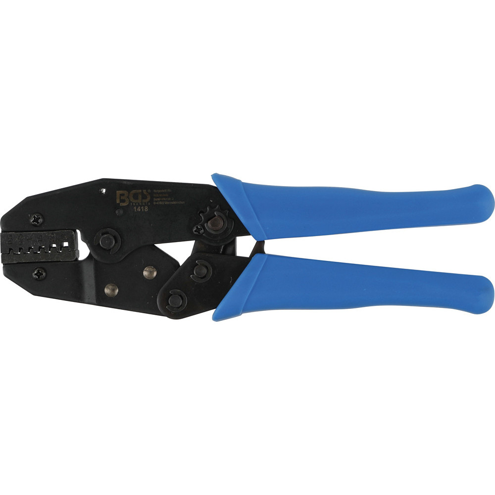 Pince à sertir et dénuder avec fonction cliquet - pour cosses de câble 0
