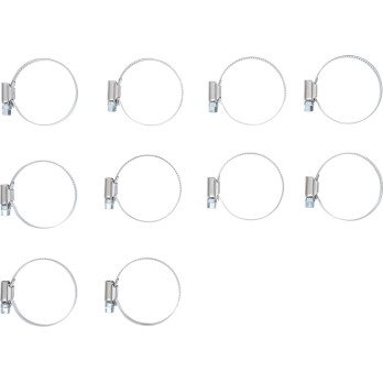 Colliers - inoxydable - 40 x 60 mm - 10 pièces