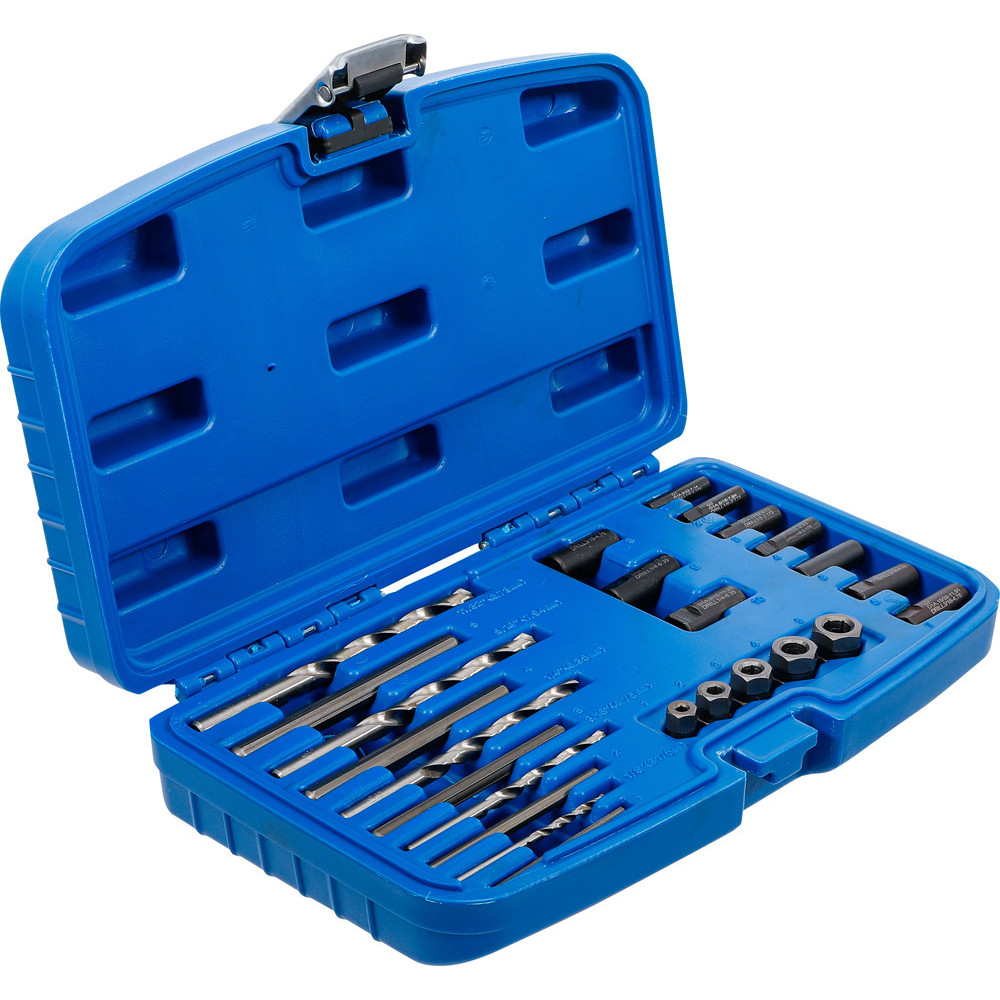 Kit 14 Extracteurs Écrous PRITOK - 6,35-19mm, Acier Chrome Vanadium, Pour Vis Rouillées