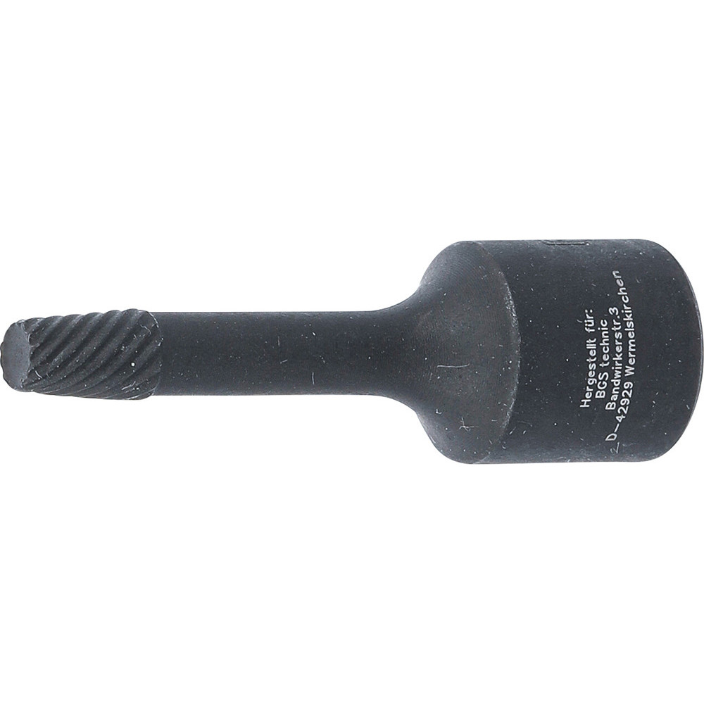 Douille spiralée/extracteur de vis - 10 mm (3/8") - 6 mm