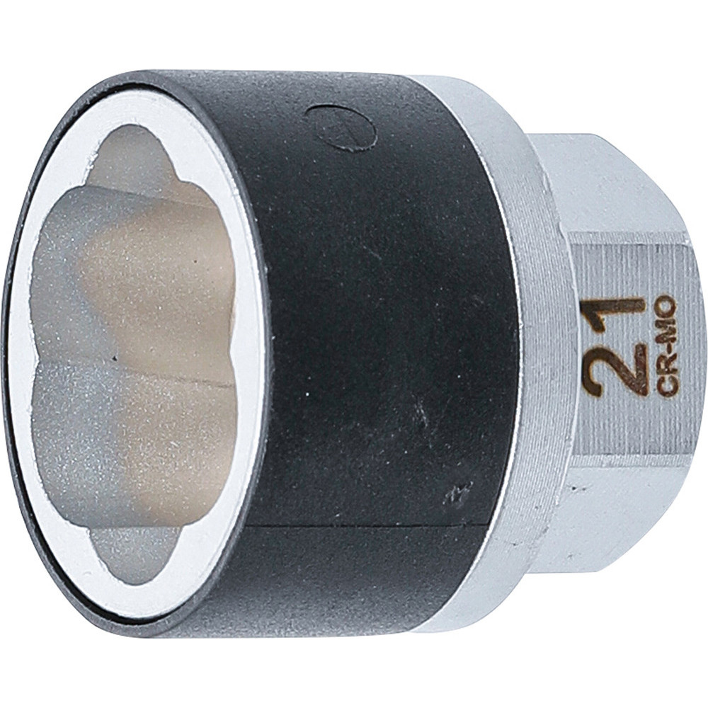 Douille spiralée/extracteur de vis - Empreinte six pans mâle 21 mm - 21 mm Douille spiralée/extracteur de vis - Empreinte six pans mâle 21 mm - 21 mm