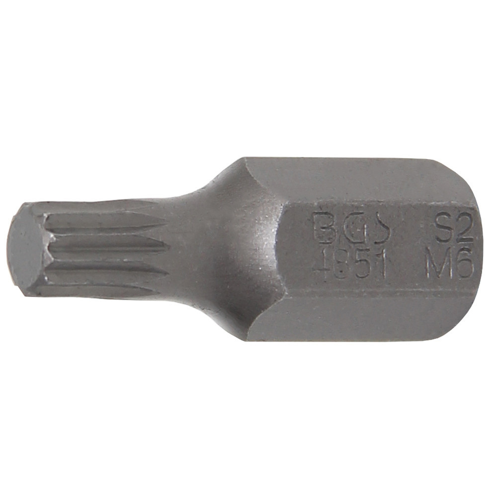 Embout - 10 mm (3/8") - denture multiple intérieure (pour XZN) M6