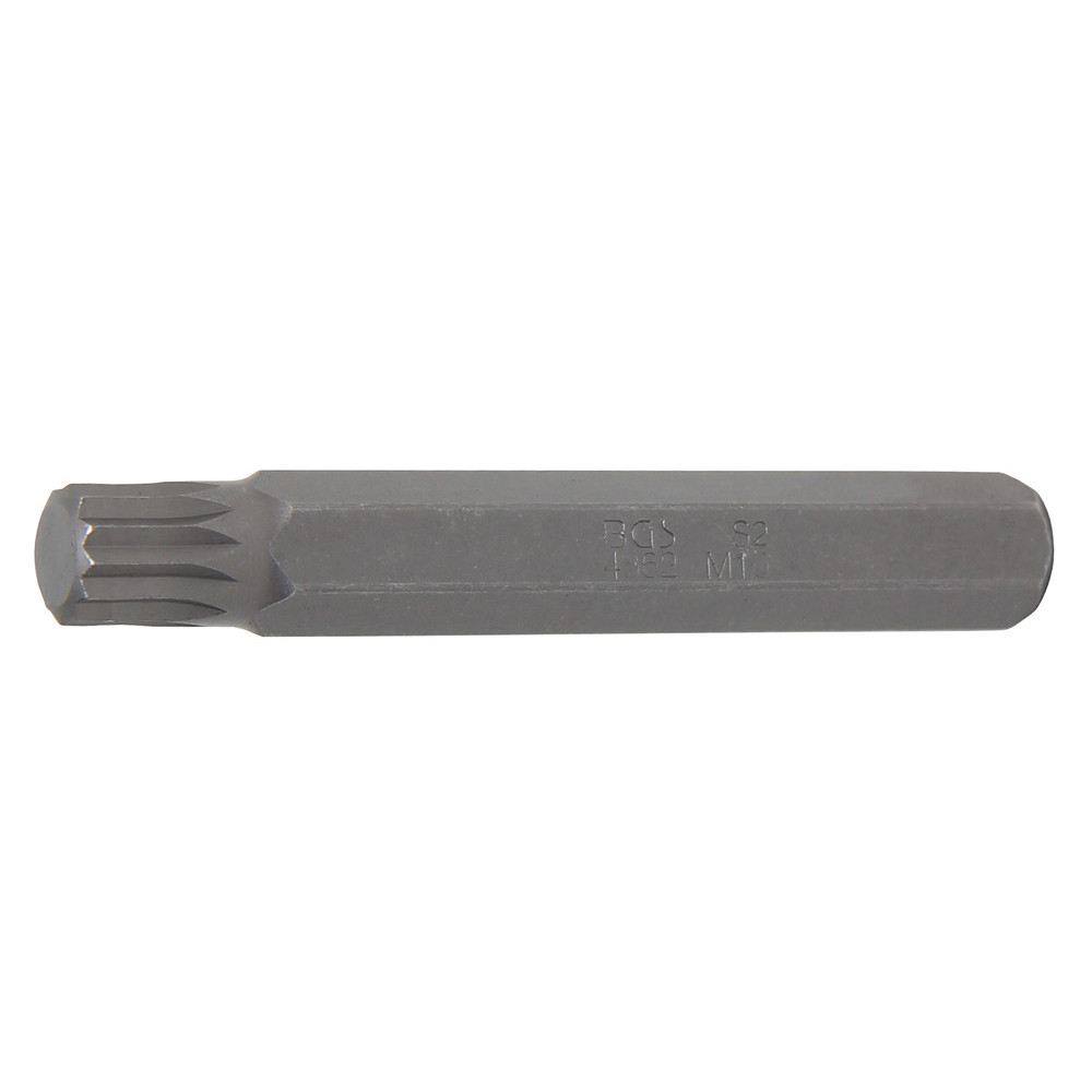 Embout - longueur 75 mm - 10 mm (3/8") - denture multiple intérieure (pour XZN) M10