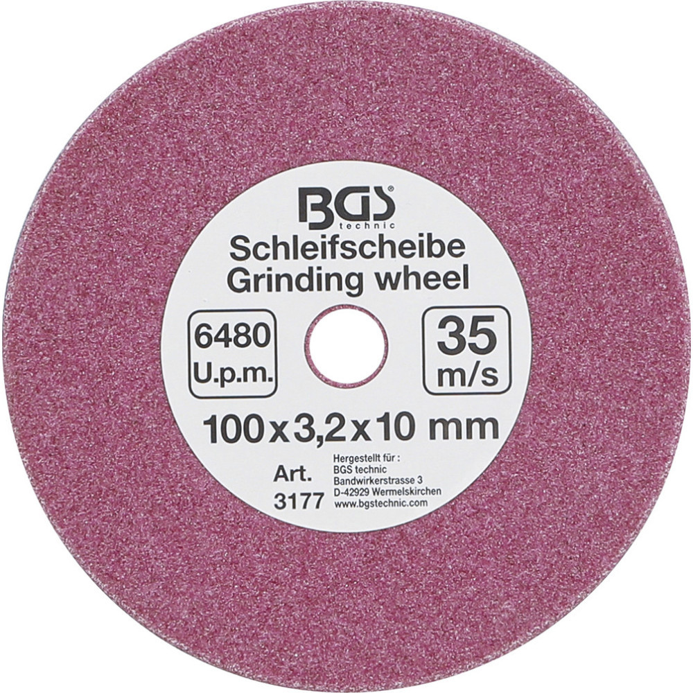 Disque abrasif - pour art. 3180 - Ø 100 x 3,2 x 10 mm, Prix discount