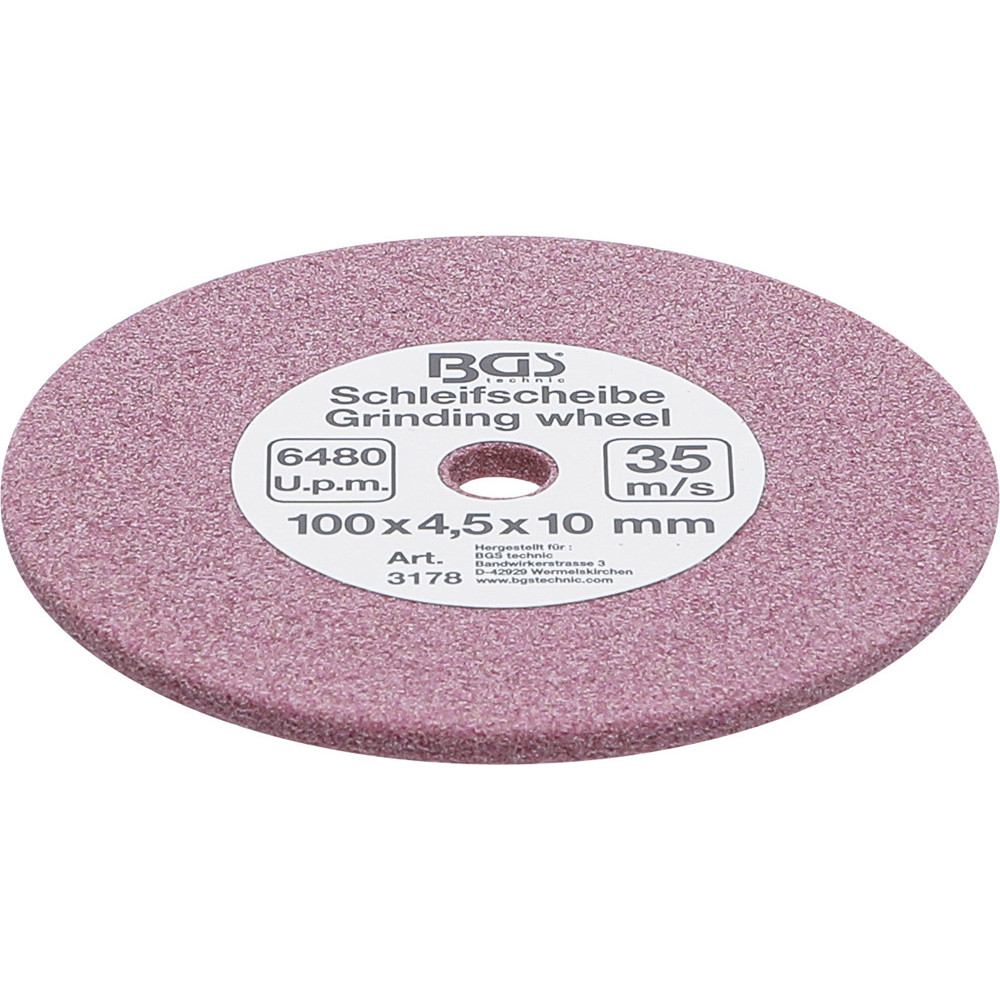 Disque abrasif - pour art. 3180 - Ø 100 x 4