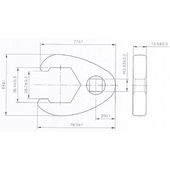 5 mm (1/2") - 36 mm