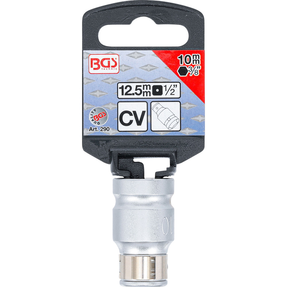 Embout BGS 4389 - 8mm (5/16) Avec Six Pans Intérieurs 10mm - Longueur 30mm
