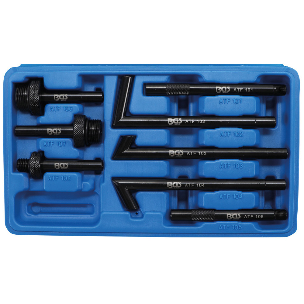 Kit De Remplissage Et Purge Circuit De Refroidissement BGS 9502 – 6 Pièces Avec Adaptateurs Universels Pour Voiture