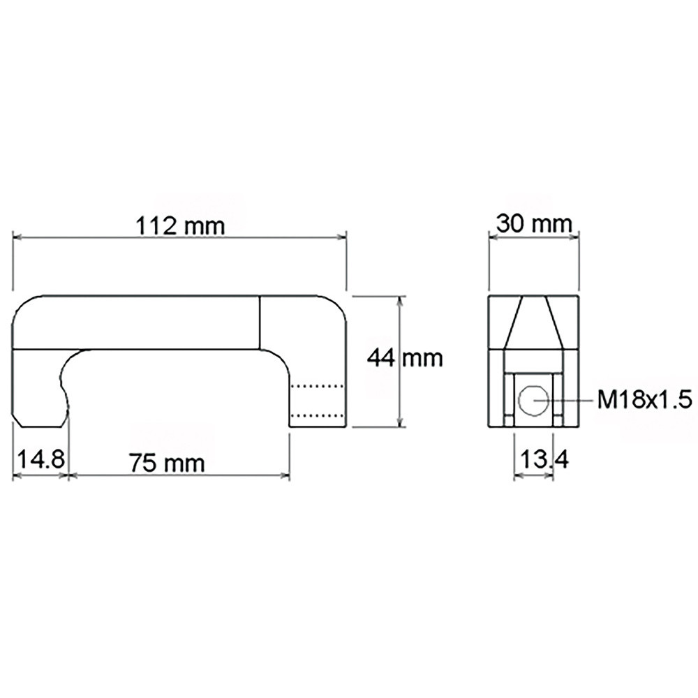 Crochet d'extracteur d’injecteur - 13 mm