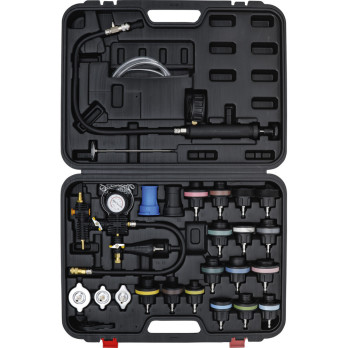 Testeur de circuit de refroidissement avec système de remplissage - 27 pièces