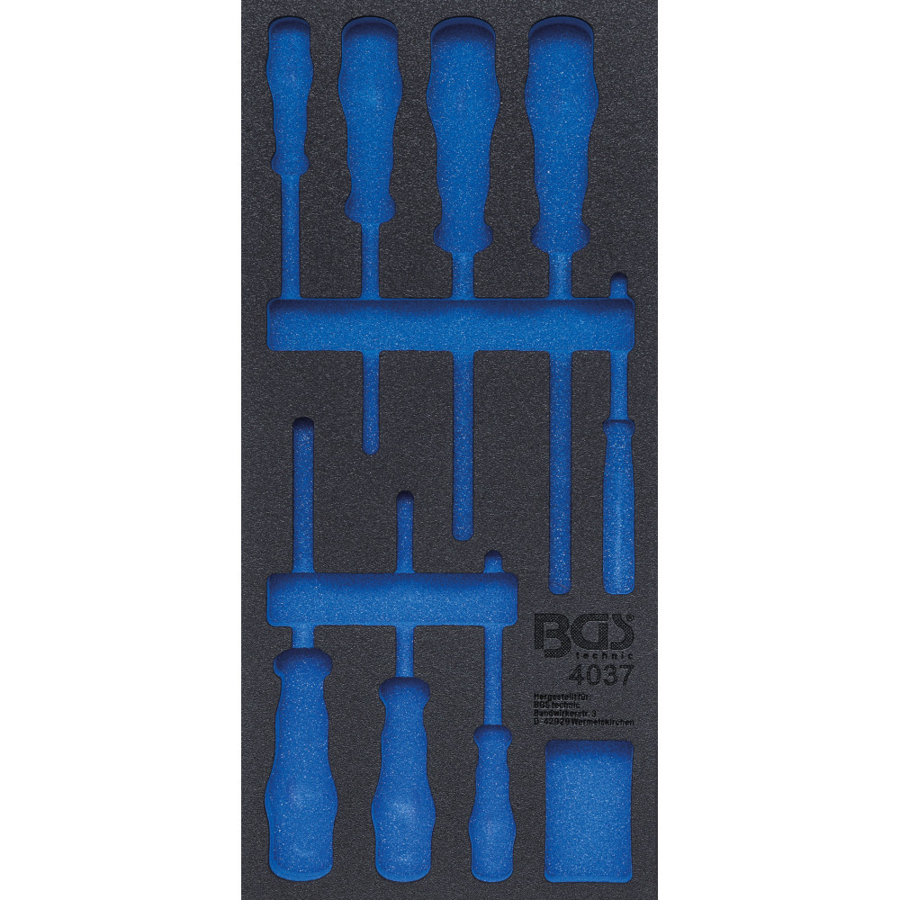 BGS technic Insert de servante d'atelier 1/3 : Jeu d'outils de