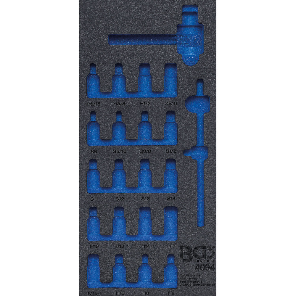 Insert de servante d'atelier 1/3 Insert de servante d'atelier 1/3