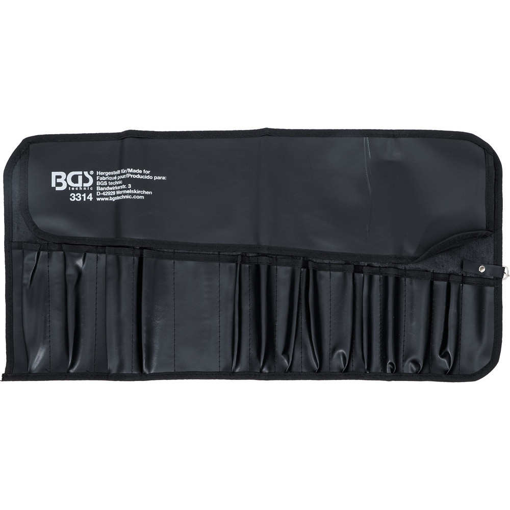 Pochette flexible pour rangement outils avec 15 compartiments - 660 x 320  mm - vide