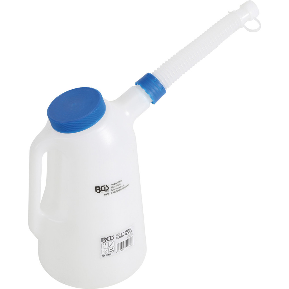 Broc à bec verseur flexible et couvercle - 2 l