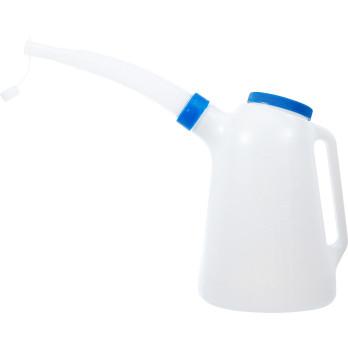 Broc à bec verseur flexible et couvercle - 5 l