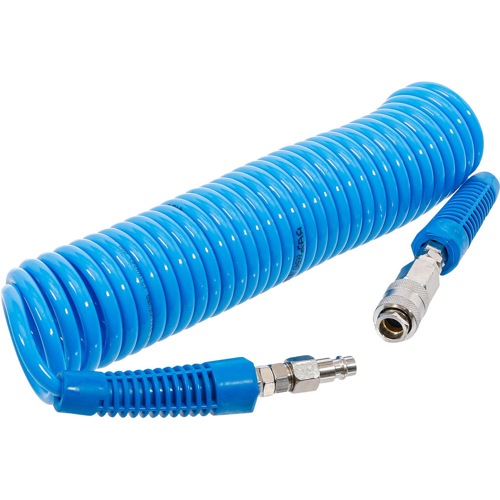 sourcingmap Tuyau Air Comprimé 6mm x 4mm Pneumatique Compresseur Air PU  Tube Durite 4.5m Bleu