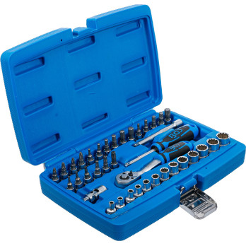 Coffret de Douilles Gear Lock - 6,3 mm (1/4") - 39 pièces