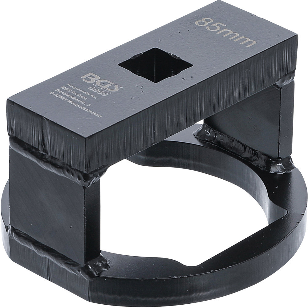 Clé de boulon/bouchon d’essieu - pour essieu avant BPW 13 t - 85 mm Clé de boulon/bouchon d’essieu - pour essieu avant BPW 13 t - 85 mm