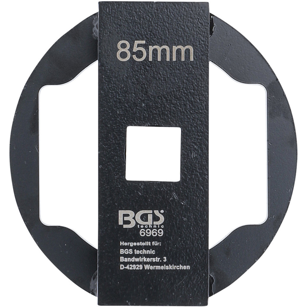 Clé de boulon/bouchon d’essieu - pour essieu avant BPW 13 t - 85 mm